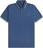 Fred Perry Reissues Original UK Twin Tipped Poloshirt, blau, XS