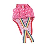FEM Dog Welpe Haustier Windel Menstruation Hosenträger Unterwäsche Wiederverwendbare Waschbare Shorts Rose Rot XS FEM Hunde Windel (Nr. 10 (s) Es Wird empfohlen, DASS