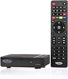 Xoro HRS 8688 digitaler Mini Satelliten-Receiver (HDTV, DVB-S2, HDMI, PVR-Ready, USB 2.0, LAN, VESA 75/100, 12 V, HDMI-Kabel) schwarz