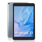 Android 11.0 Tablet 8 Zoll, 5G WiFi,Tablet mit HDMI,FHD1920x1200 IPS,MediaTek MTK 8168 2.0GHz Prozessor Quad-Core Tablet,2GB RAM 32GB ROM/2+8MP Kamera/GPS/Bluetooth 5.0/Typ-C/5100mAh