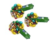 Only Schokolade - Osterhasen und Ostereier im Netz - Schokolade Ostern - Schokoladenfiguren Osterfest - Geschenk zu Ostern - 3x100g