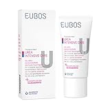Eubos | 5% UREA Nachtcreme | 50ml| für trockene Haut | Hautvertäglichkeit dermatologisch bestätigt | Verbesserung Hydratationsfähigkeit der Haut | Spezial-Pflegecreme