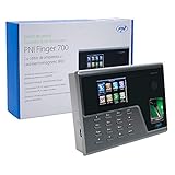 Biometrische Terminal für Zeiterfassung, und Zugangskontrolle PNI Finger 700, RFID-Kartenleser, 2,8 Zoll Farbdisplay, integriertes WiFi-Modul, USB, dedizierte PC-Software