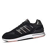 adidas Damen Run 80s Running Shoes, core Black/core Black/ambient Blush, 37 1/3 EU