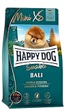 Happy Dog 60944 - Supreme Mini XS Bali Hähnchen mit Kurkuma - Hunde-Trockenfutter für sehr kleine Rassen - 1,3 kg Inhalt