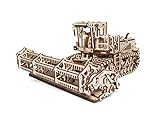 EWA Eco-Wood-Art - 3D-Holzpuzzle für Jugendliche und Erwachsene - MÄHER - DIY-Bausatz, Selbstmontage, kein Kleber erforderlich - 963 Stück
