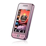 Samsung Star S5230 Smartphone (Touchscreen, 3MP Kamera, Video, MP3-Player, Bluetooth) soft-pink