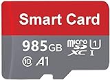 Micro-SD-Karte 985 GB Speicherkarte 985 GB TF-Karte mit Adapter Class 10 für Phones/PC/Computer/Kamera