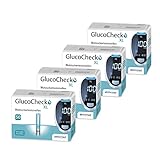 GlucoCheck XL - 200 Blutzuckerteststreifen zur Kontrolle des Blutzucker-Wertes - Anwendbar mit dem GlucoCheck XL Blutzuckermessgerät