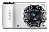 Samsung WB200F Smart-Digitalkamera (14,2 Megapixel, 18-fach opt. Zoom, 7,6 cm (3 Zoll) LCD-Display, bildstabilisiert, WiFi) weiß
