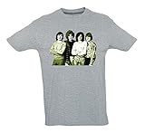 Led Zeppelin Funny Mens & Ladies / Herren & Damen Unisex T-Shirt (Grey, S