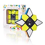 CUBIDI® 3x3x1 Cube und Spinner in einem - Star Brainteaser für Kinder und Erwachsene - Fidget Toy