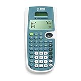 Texas Instruments TI-30XS MultiView Wissenschaftlicher Taschenrechner, 16 Stellen, 4 Zeilen, Akku/Solar, Blau/Weiß