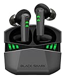 Black Shark Bluetooth Kopfhörer mit 35ms Extrem Geringer Latenz, Kopfhörer Kabellos mit Premium-Sound, Bluetooth 5.2, 10-mm-Treiber, 4 Hyperclear Mics, IPX5 Wasserdicht, 20 Stunden Wiedergabezeit