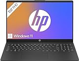 HP Laptop | 15,6' FHD Display | AMD Athlon Gold 7220U | 8 GB DDR5 RAM | 256 GB SSD | AMD Radeon Grafik | Windows 11 Home | QWERTZ Tastatur | Schwarz