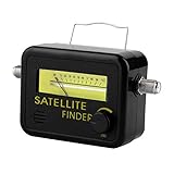 SF-9501 Digitaler Satellitensignal-Tester aus Kunststoff mit LCD-Display, 950-2150 MHz, Schwarz