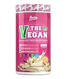 Rocka Nutrition Vegan Protein | Erbsenprotein + Reisprotein + 20% BCAA – Proteinpulver 1 kg (Vanille Cookie)