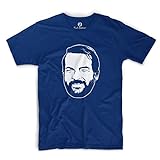 Bud Spencer Herren Buddy T-Shirt (XXL, Blau)