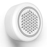 Hama Alarmsirene innen mit WLAN und App (Alarmanlage mit Blinklicht, Smart Home Alarm funktioniert ohne Hub/Gateway, für Steckdose, smarter Alarm mit 97,4 dB und 10 Klingeltönen) weiß