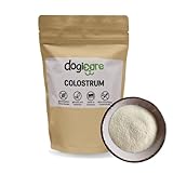 dogicare Colostrum Hund & Katze - 100% reines Colostrum Pulver - Kolostrum Extrakt unterstützt Abwehrkräfte & Magen-Darm-Trakt - Immunglobuline, Mineralien, Vitamine für Hunde & Katzen