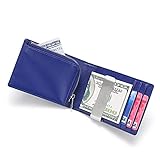 ERZU Herren-Brieftaschen, Brieftaschen, langlebig, RFID-blockierend, Kreditkartenetui für Männer