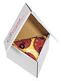 Pizza Socks Box Slice - Pepperoni - Damen Herren Pizza Socken 1 Paar - Größen 41-46