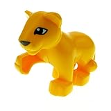 1 x Lego Duplo Tier Löwe Baby orange gelb klein für Safari Zirkus Zoo groß Katze 4962 6157 5634 54300cx1