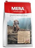 MERA pure sensitive Junior Truthahn und Reis Welpenfutter – Trockenfutter für die tägliche Ernährung nahrungssensibler Welpen