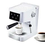 XMMLL Espressomaschine Kaffeevollautomat 12L Großes Fassungsvermögen Kann 2 Bis 8 Tassen Aufnehmen Kaffeemaschine, Sichere Und Einfache Bedienung Geeignet Für Die Meisten