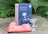 Efemia Bladder Support für Frauen Starterset – Vaginaltampon, reduziert den ungewollten Urinaustritt beim Husten, Lachen, Niesen, Sport, ø 30, 35 und 40 mm