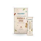 CHAI POINT Instant Masala Tea | Incredibly Authentic | Masala Flavored Tea | 10 Sachets | Masala Chai | Instant Premix Tea (Pack of 1)