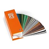 RAL K5 Farbfächer, 216 ganzseitige Farbmuster, semi-matt, 8 Sprachen