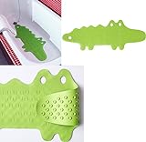 Ikea 2 Stück Badewannenmatte Patrull Wanneneinlage Krokodil-Badematte für Kinder