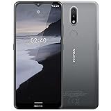 Nokia 2.4 Smartphone mit 6,5 Zoll HD+ Display, Portät- und Nachtmodus, Akku mit 2 Tage Laufzeit, Fingerabdrucksensor, robustes Design, Android 10 und Google-Assistant-Knopf, Charcoal