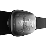 Atletica A5 Brustgurt | unterstützt als einziger Pulsgurt alle DREI Standards 5.3 kHz, ANT+ sowie Bluetooth | kompatibel mit über 200 Smartphone, App, Uhren und Cardiogeräte | EKG genau | genormed