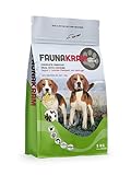 Faunakram Getreidefreies Hundefutter Senior / Diät - Hundetrockenfutter mit Geflügel für ältere Hunde Aller Rassen, ebenfalls geeignet als Diätfutter für Hunde bei Übergewicht, (Huhn, 5 kg)
