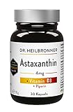 Dr. Heilbronner Astaxanthin 4mg + Vitamin D3 - 30 Kapseln