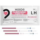 20x Ovulationsteststreifen – LH-Teststreifen zur Eisprung-Bestimmung – 25 mIU/ml – 99% Genauigkeit – Fruchtbare Tage erkennen Urin – Kinderwunsch & Zyklusüberwachung für F