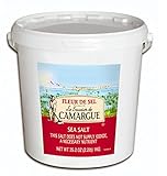 Le Saunier de Camargue Fleur De-Sel, Premium Meersalz aus Süd-Frankreich, Ideal zum Verfeinern von Gerichten in 1kg Dose