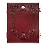 Grupo Erik Premium Notizbuch Leder Lord of the Rings Notizblock Tagebuch für Erwachsene und Kinder Reisetagebuch Leder - Offizieller Der Herr Der Ringe Fanartik