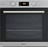 Bauknecht BAR2S K8 V2 IN Dampf-Backofen inklusive 2-fach Backauszug/A+/71 L Maxi-Garraum/Heißluft/Gentle Steam mit Feuchtigkeitszugabe/Einfaches Reinigen mit SmartClean-Innenraum, E