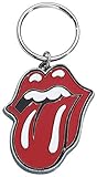 Rolling Stones Schlüsselanhänger Classic Tongue Zungen Logo Metall Keyring
