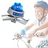 Smart-Planet Fahrradklingel Polizei Sirene Bike Fun Polizeisirene lustige Kinder Fahrrad Klingel für den Fahrradlenker