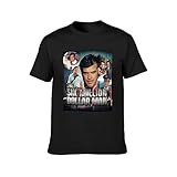 Six Million Dollar Man Lee Majors 70S Tv T-Shirt Mens Casual Tee T-Shirt Black M
