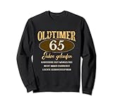 Oldtimer 65 Geburtstag Männer Frauen Jahrgang 1957 Geboren Sweatshirt