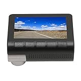 Dashboard-Kamera-Recorder, Loop-Aufnahme, 3-Zoll-IPS-Bildschirm, Hochauflösende Nachtsicht, Dual-Dashcam für das Auto