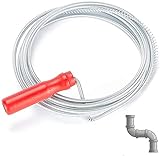 Rohrreinigungsspirale 300 cm - Spirale - Abflusspirale zur Reinigung bei Verstopfung für WC & Abfluss (1)