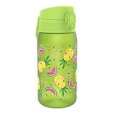 Ion8 Auslaufsichere Kinder Trinkflasche, BPA-frei, 350ml (12oz), Ananas
