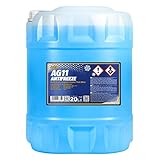 MANNOL Kühlerfrostschutz AG11-1x20 Liter bis -40°C für G11 blau Frostschutz