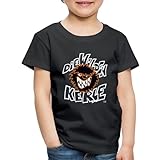 Spreadshirt Die Wilden Kerle Logo Wild Kinder Premium T-Shirt, 110/116 (4 Jahre), Schwarz